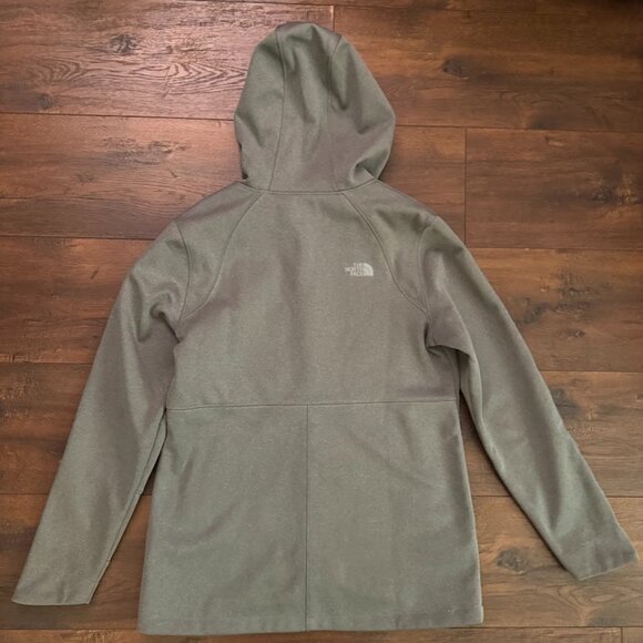 The North Face Windwall Grey Zip Up Jacket - Picture 6 of 6